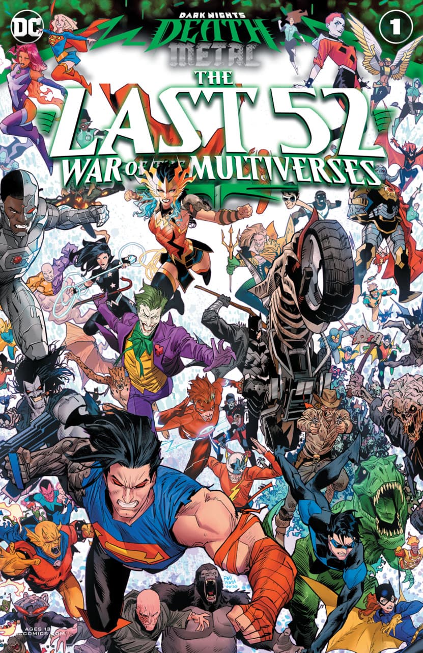 Dark Nights: Death Metal The Last 52: War of the Multiverses 1